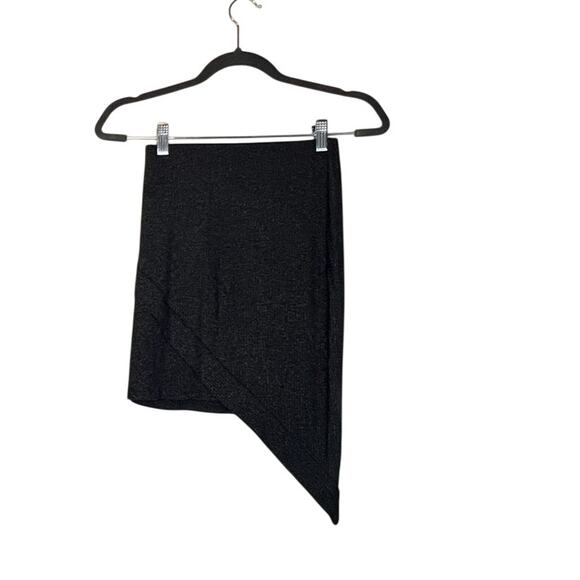 Popular Basics Asymetrical Bodycon Skirt S - Picture 2 of 2
